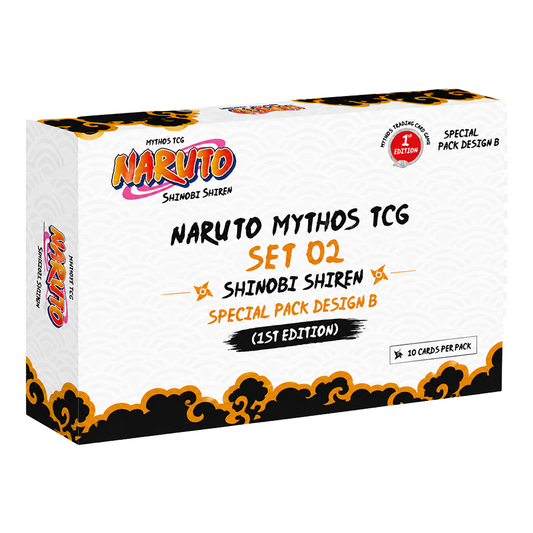 Naruto Mythos TCG - Set 02 - Shinobi Shiren - Special Pack Design B (1st Edition)
