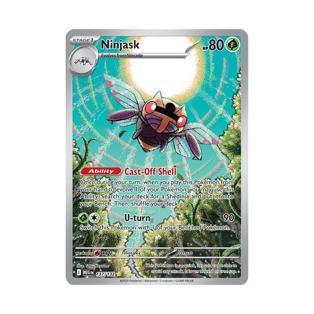 Ninjask - Mega Evolution - Illustration Rare - 137/132
