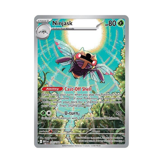 Ninjask - Mega Evolution Base Set - Illustration Rare - 137/132
