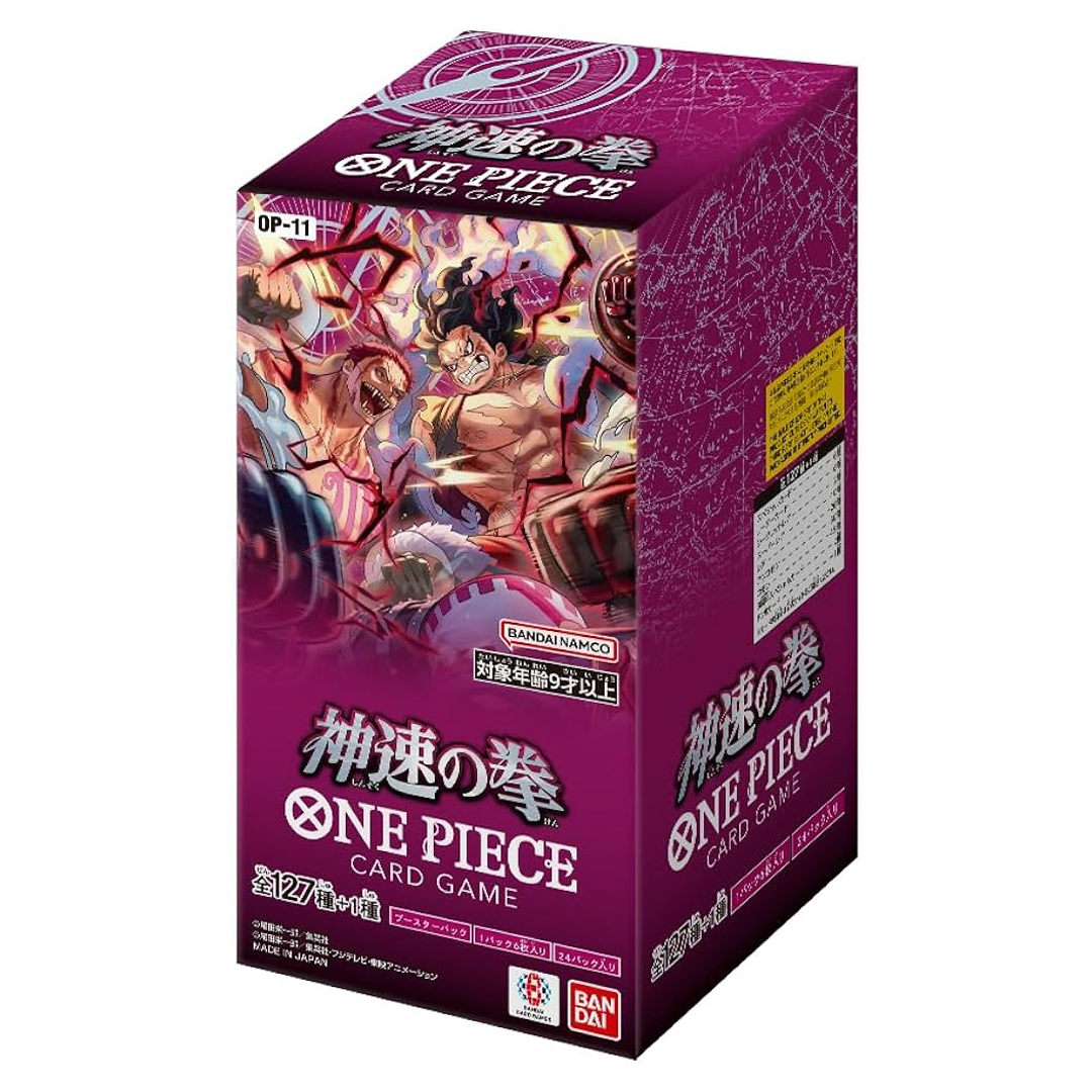 One Piece TCG - A Fist of Divine Speed (OP-11) - Booster Box (Japanese)