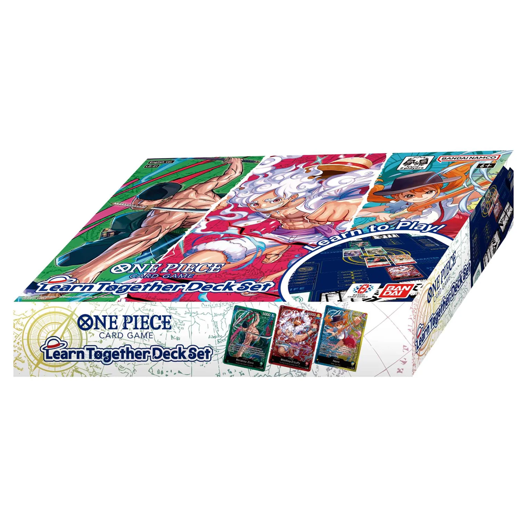 One Piece TCG - Learn Together Deck Set (LT-01) – Binderly One Piece TCG - Learn Together Deck Set (LT-01) – Binderly