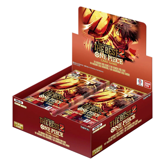 One Piece TCG - One Piece Card The Best Vol.2 (PRB-02) - Premium Booster Box (20 Packs)