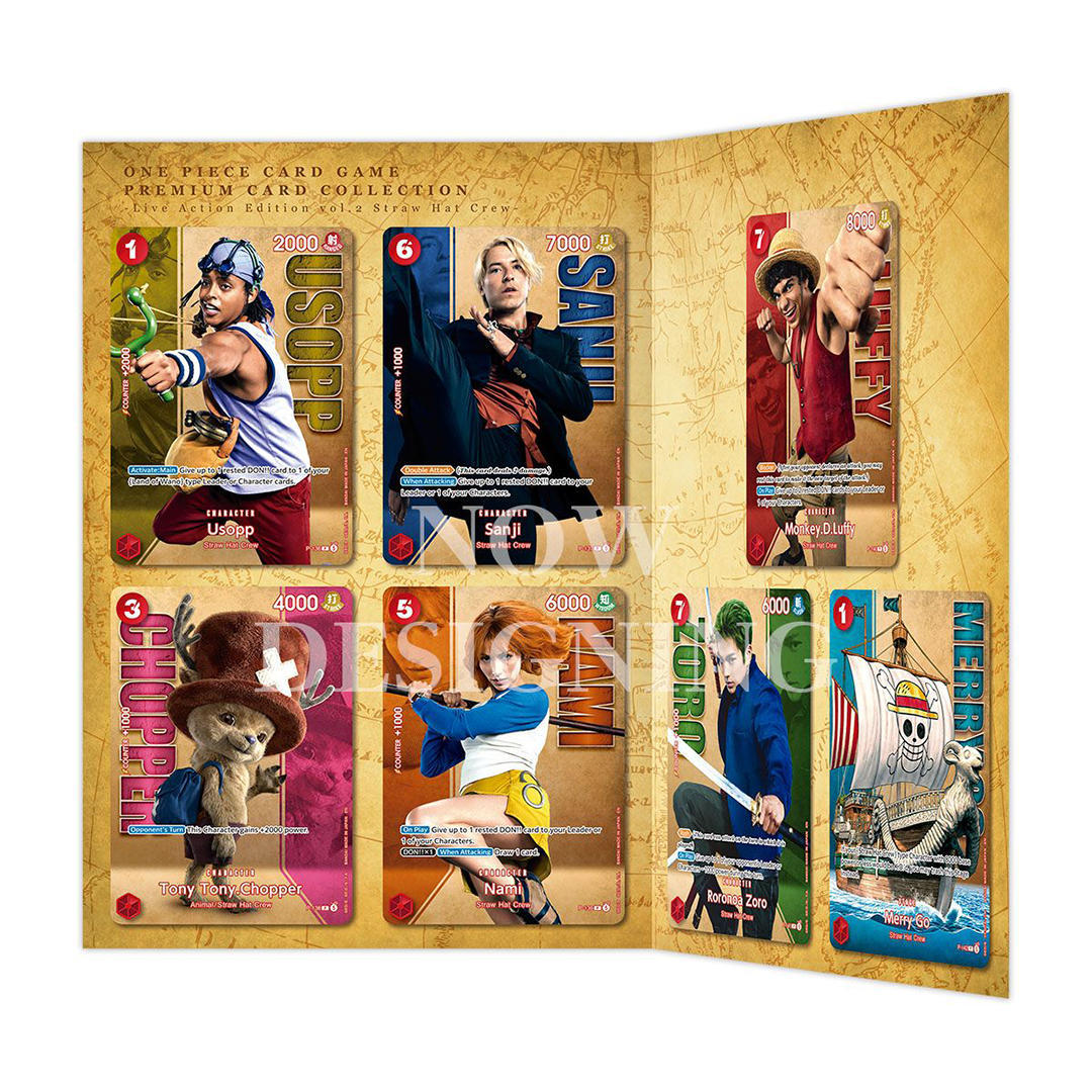 One Piece TCG - Premium Card Collection - Live Action Edition Vol. 2 - Straw Hat Crew