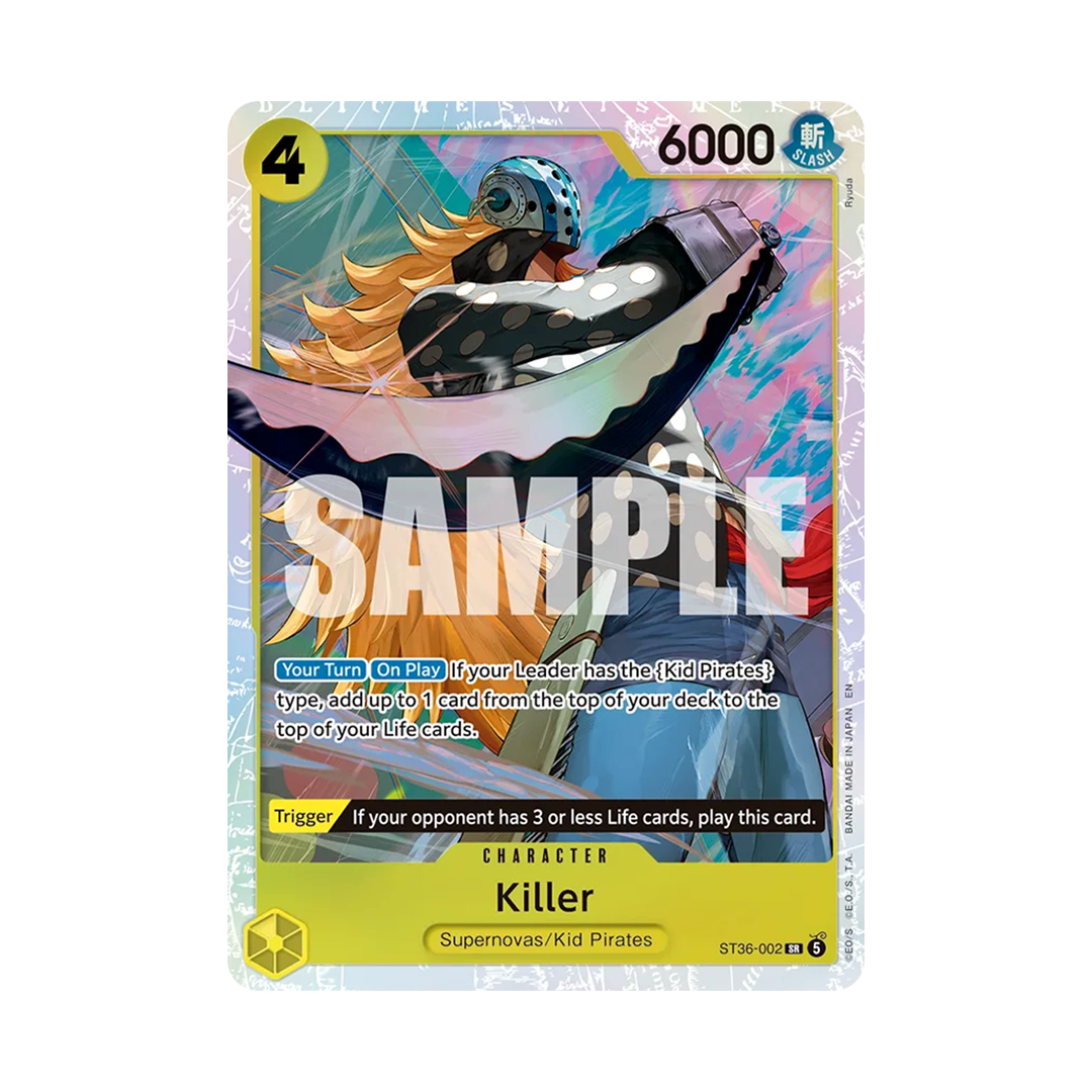 One Piece TCG - Starter Deck - Eustass"Captain"Kid (ST-36)