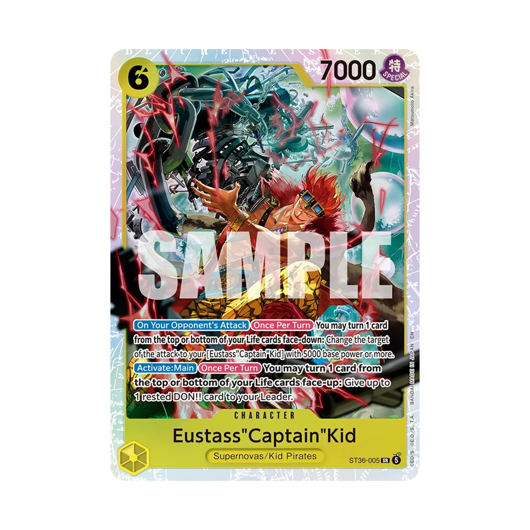 One Piece TCG - Starter Deck - Eustass"Captain"Kid (ST-36)