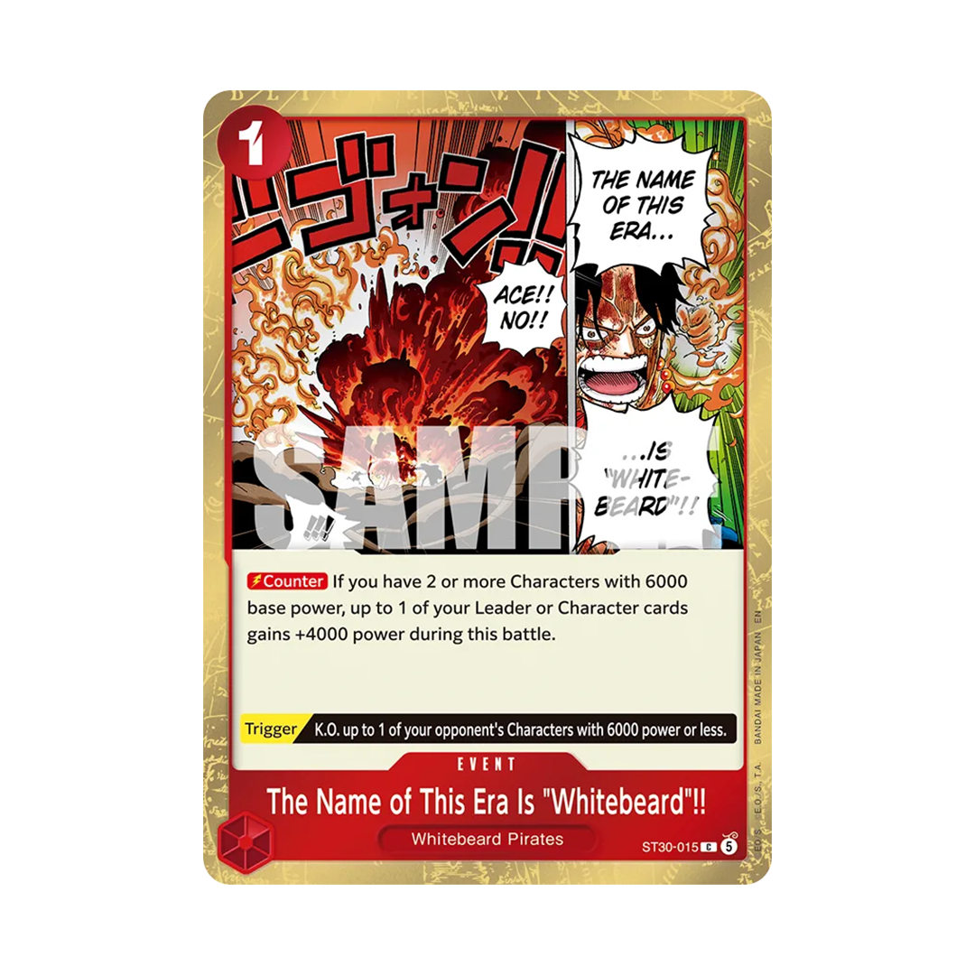 One Piece TCG - Starter Deck - Luffy & Ace (ST-30)