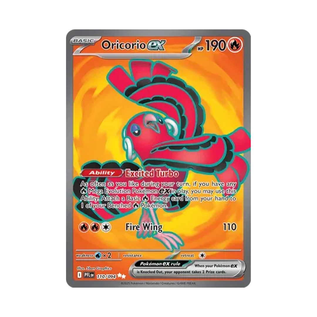 Oricorio ex - Phantasmal Flames - Ultra Rare - 110/094