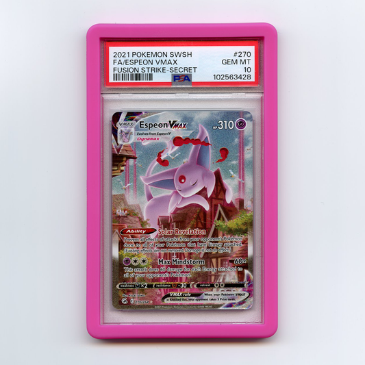 Espeon VMAX - Fusion Strike - Alternate Art - 270/264 - PSA 10