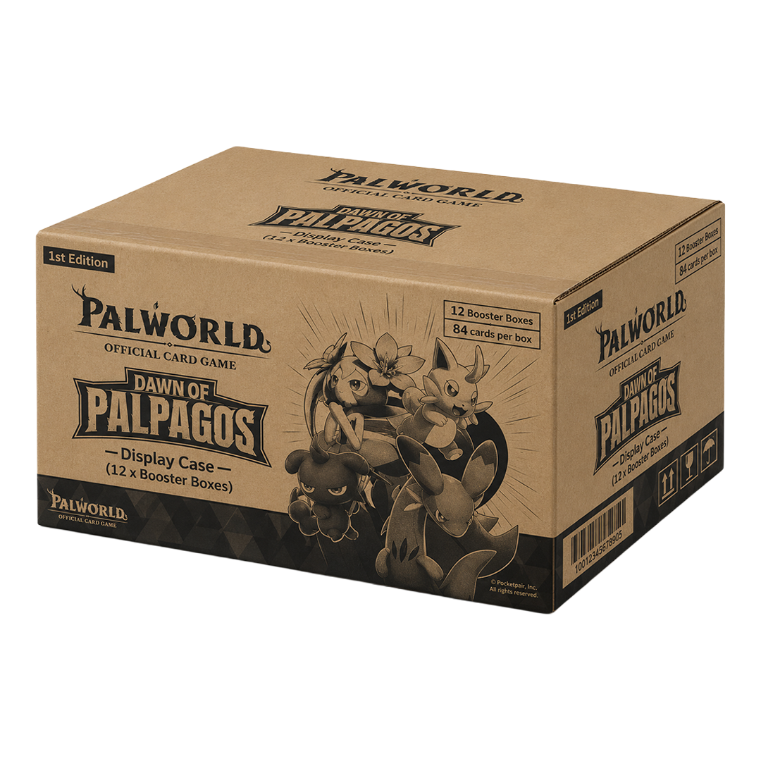 Palworld Official Card Game - Dawn of Palpagos - Display Case