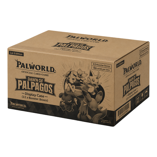Palworld Official Card Game - Dawn of Palpagos - Display Case