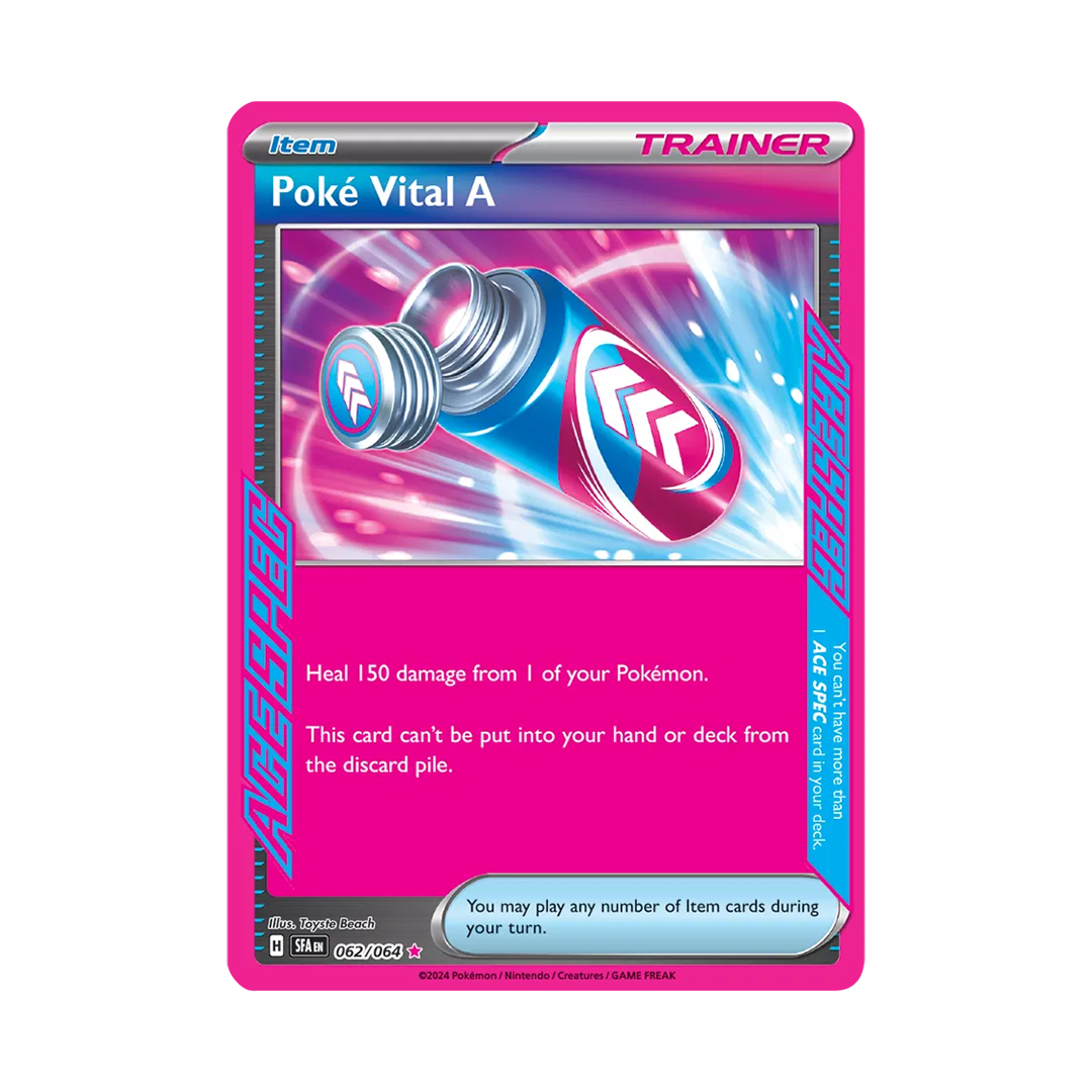 Poke Vital A - Shrouded Fable - ACE SPEC Rare - 062/064