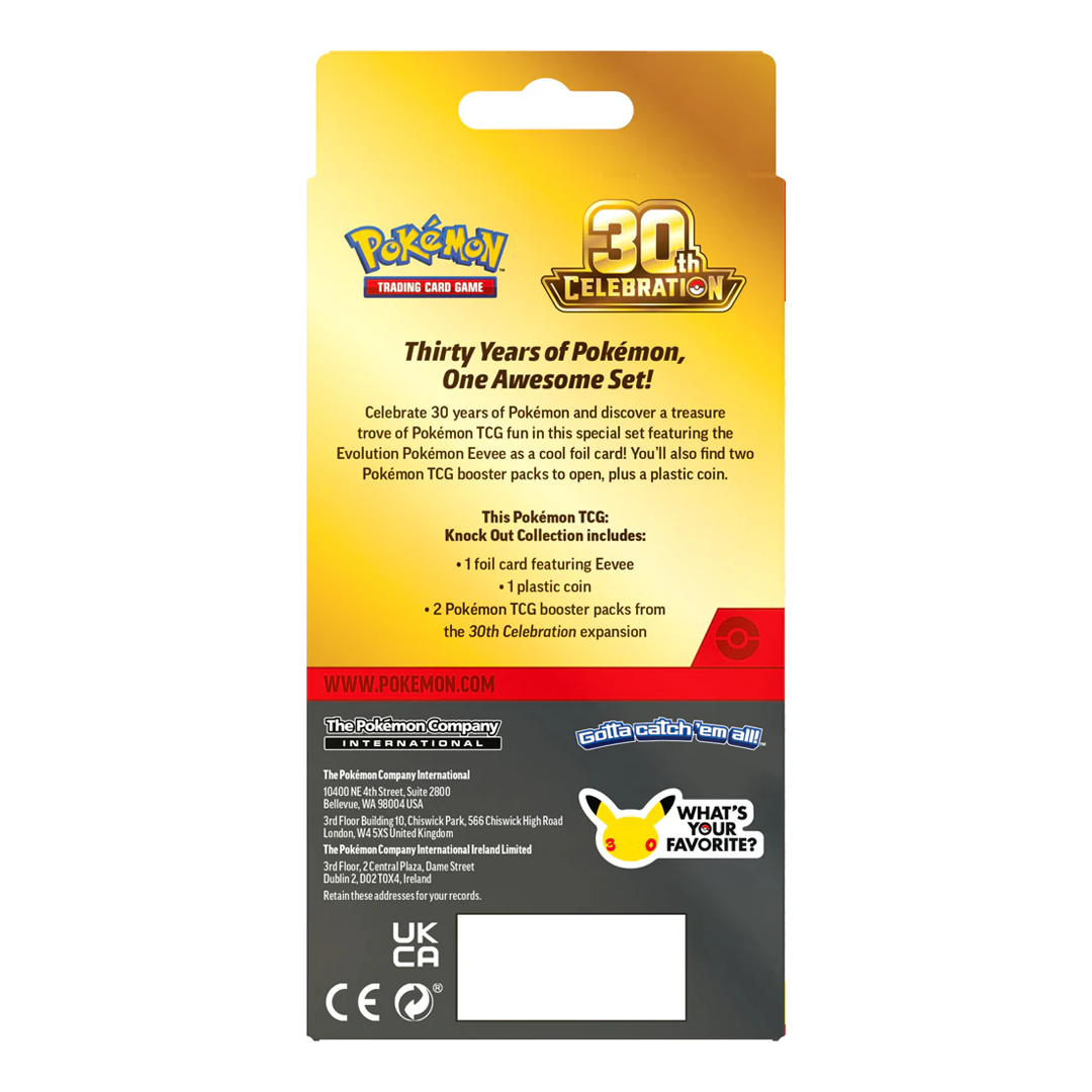 Pokemon TCG - 30th Celebration - Knock Out Collection