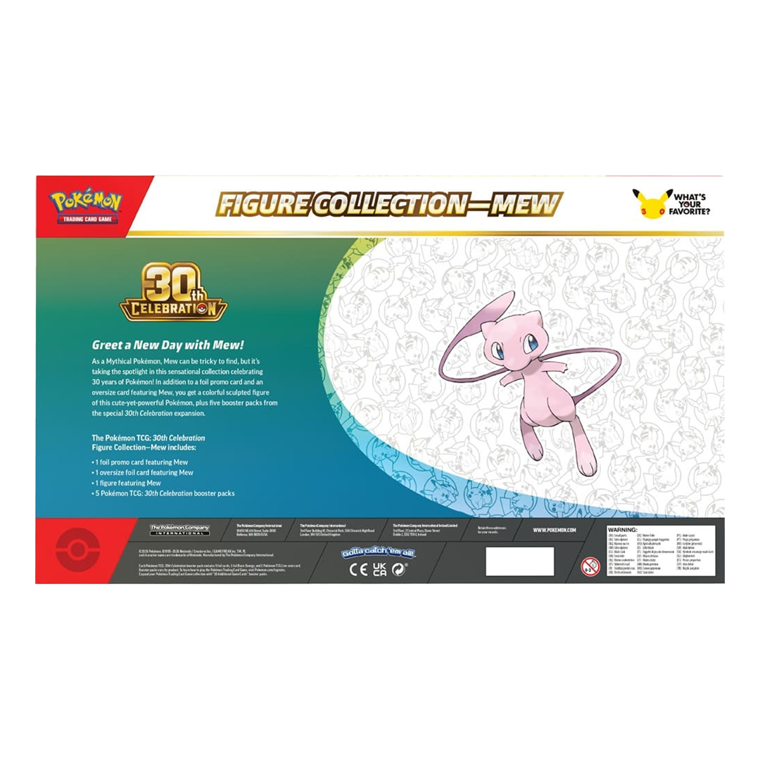 Pokemon TCG - 30th Celebration - 30th Celebration Figure Collection - Mew