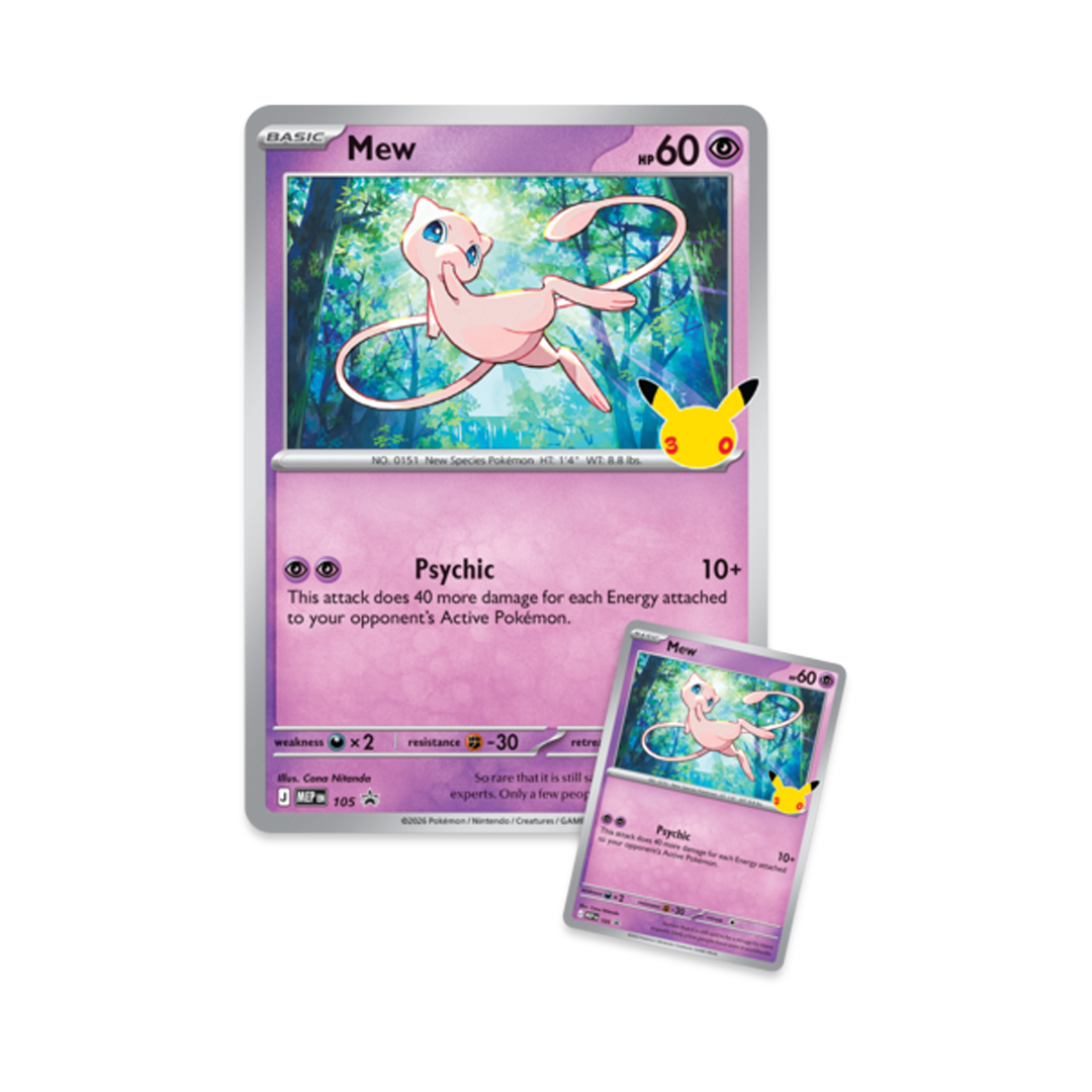 Pokemon TCG - 30th Celebration - 30th Celebration Figure Collection - Mew