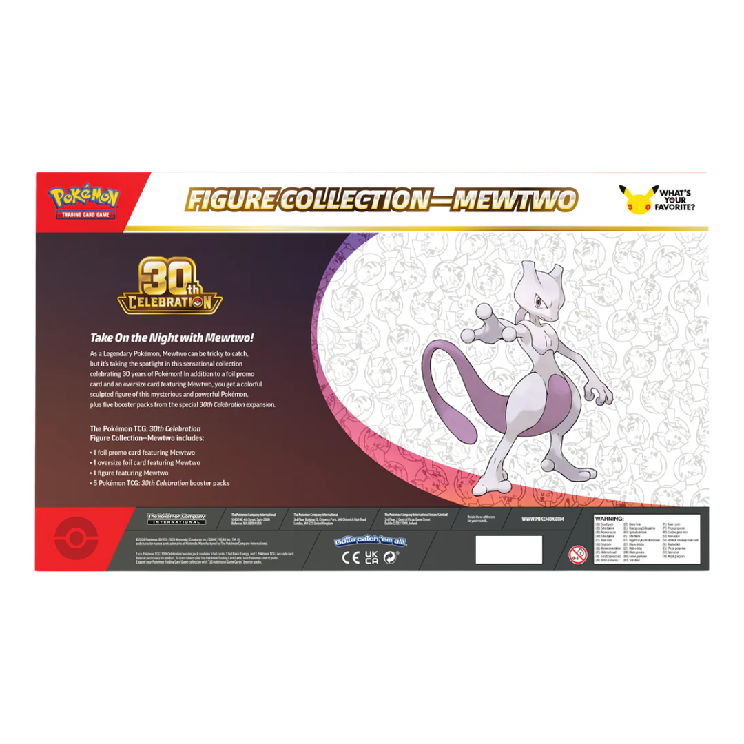 Pokemon TCG - 30th Celebration - 30th Celebration Figure Collection - Mewtwo