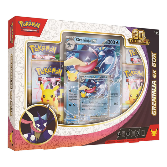 Pokémon TCG - 30th Celebration - Greninja ex - Collection Box