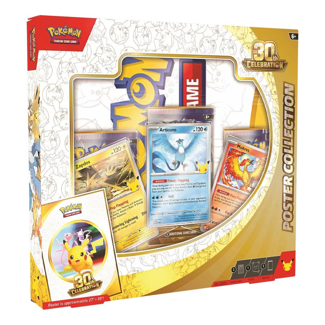 Pokémon TCG - 30th Celebration - Poster Collection