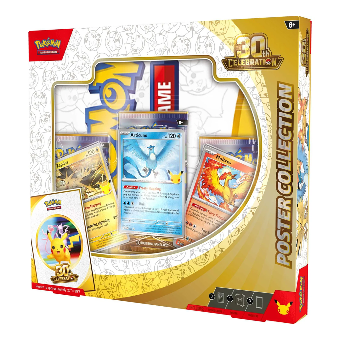 Pokémon TCG - 30th Celebration - Poster Collection