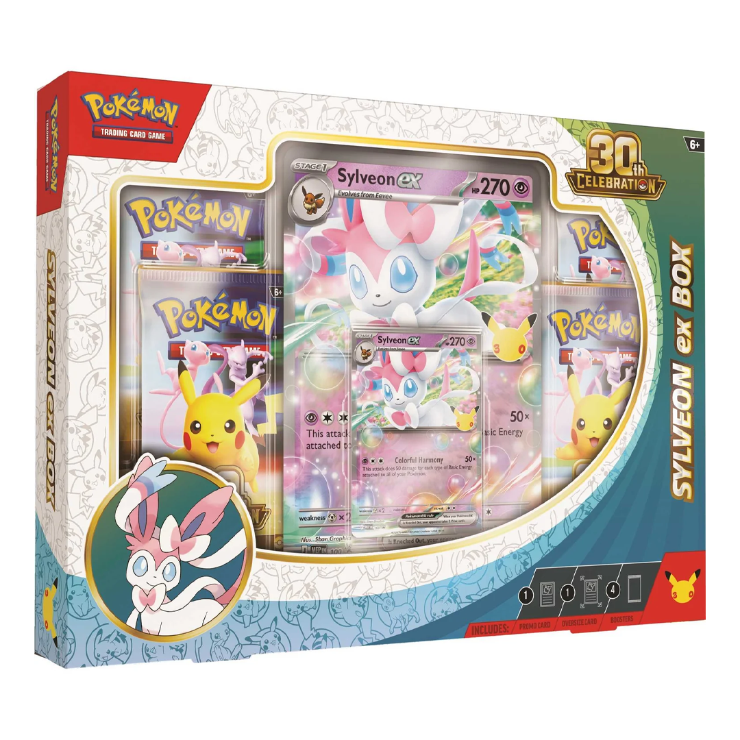 Pokémon TCG - 30th Celebration - Sylveon ex - Collection Box