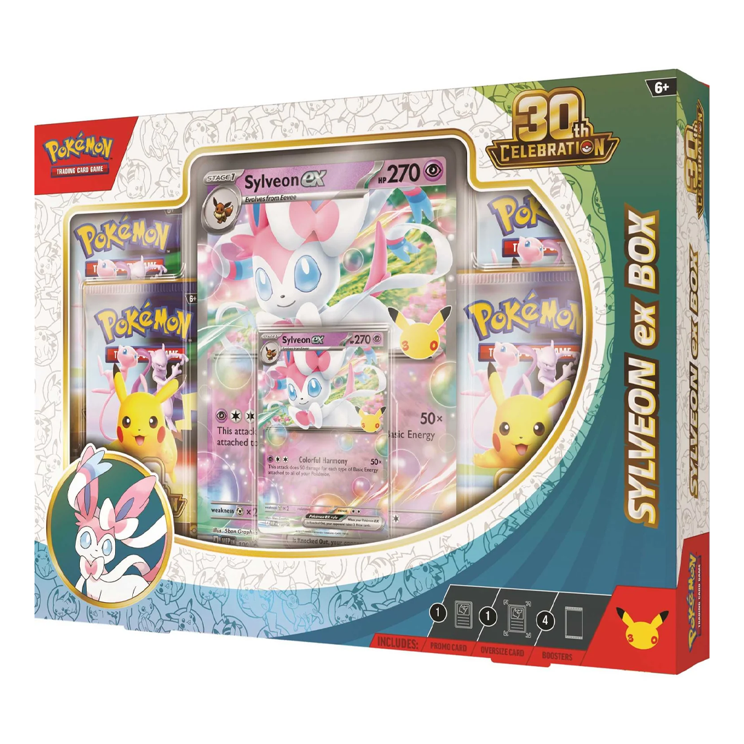 Pokémon TCG - 30th Celebration - Sylveon ex - Collection Box