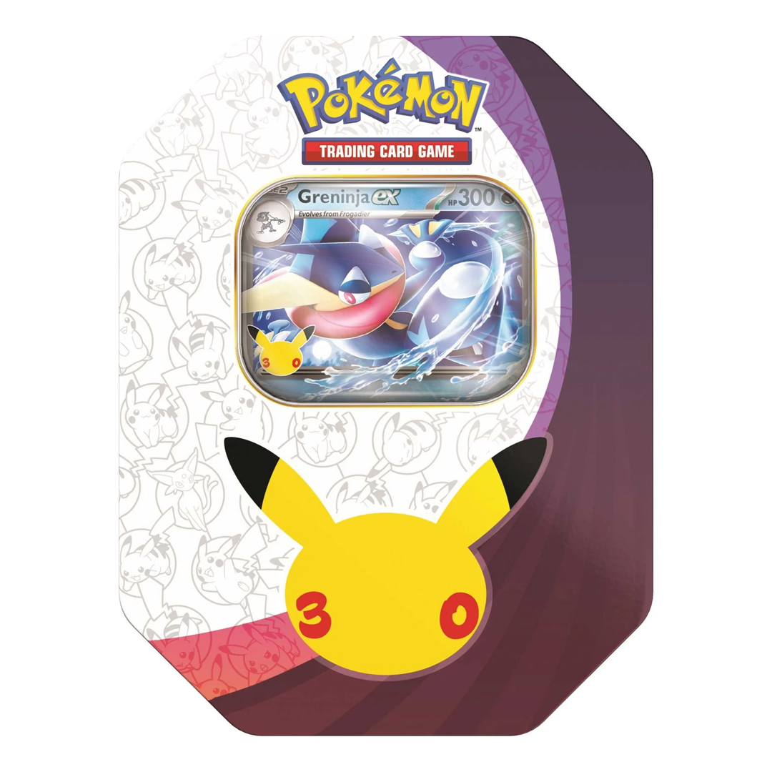 Pokemon TCG - 30th Celebration Tin - Greninja ex