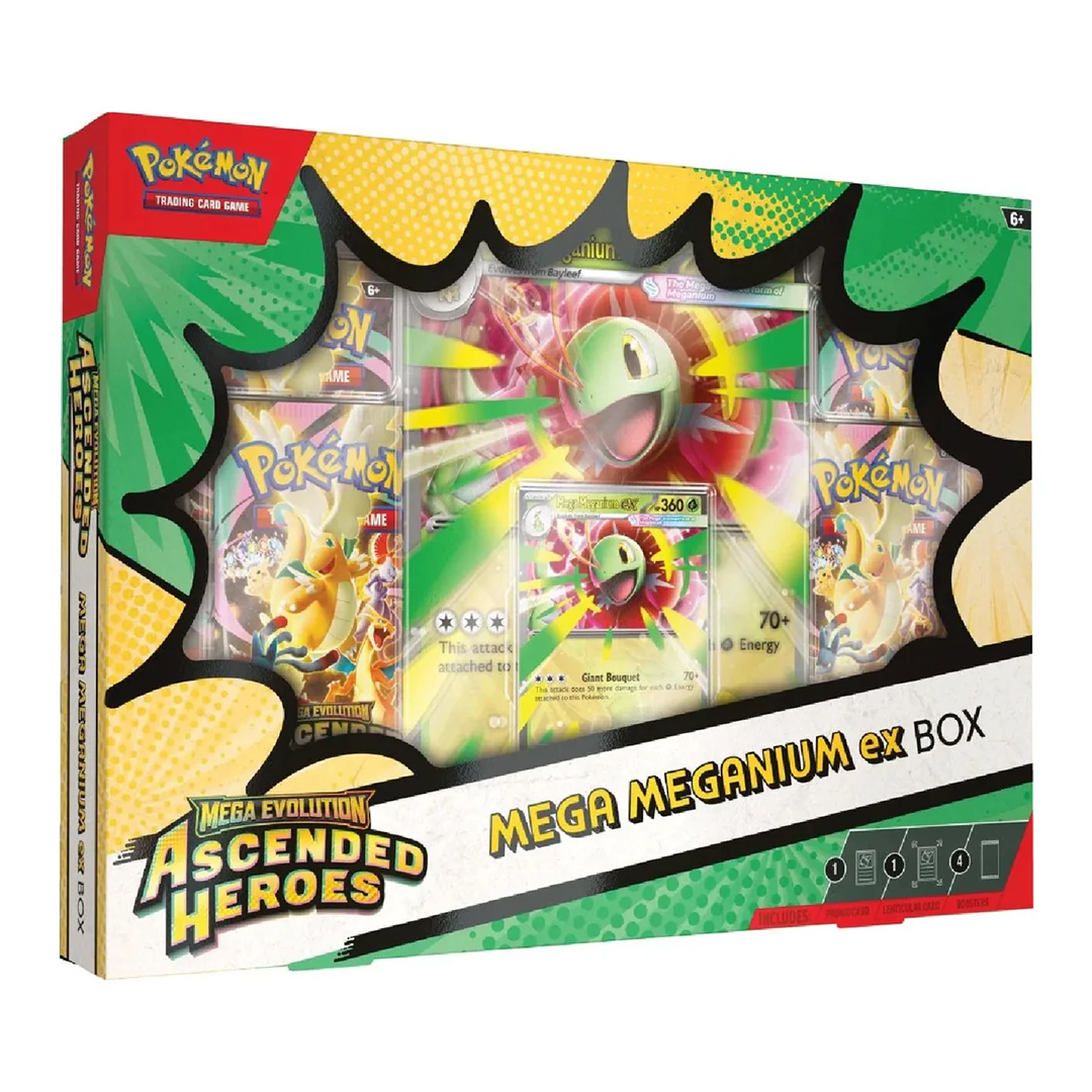 Pokémon TCG - Ascended Heroes - Mega Meganium ex Collection Box