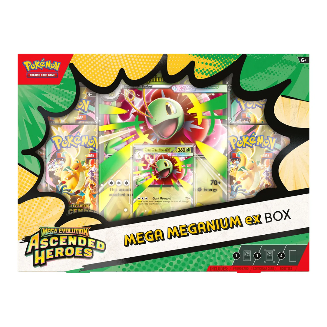 Pokémon TCG - Ascended Heroes - Mega Meganium ex Collection Box