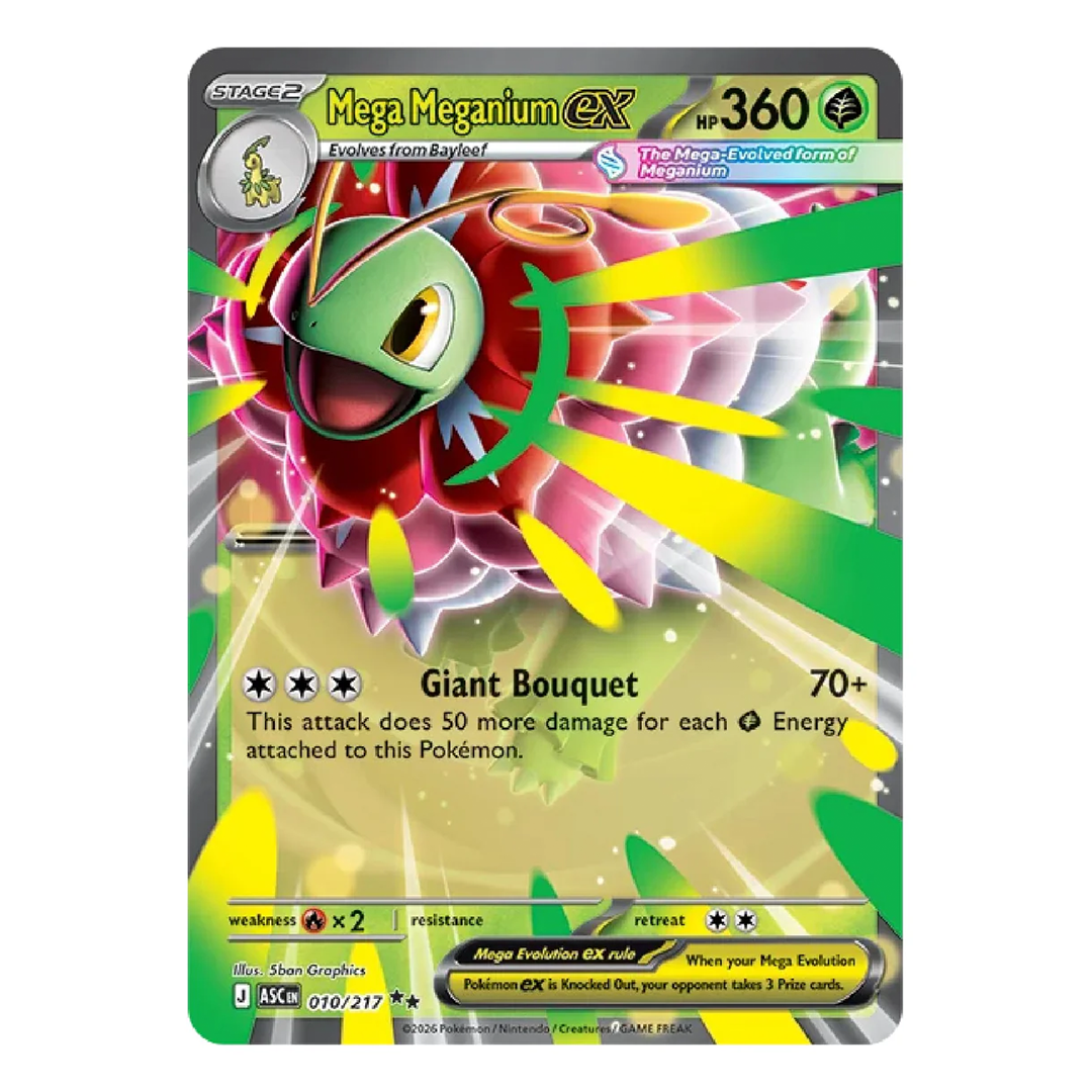 Pokémon TCG - Ascended Heroes - Mega Meganium ex Collection Box