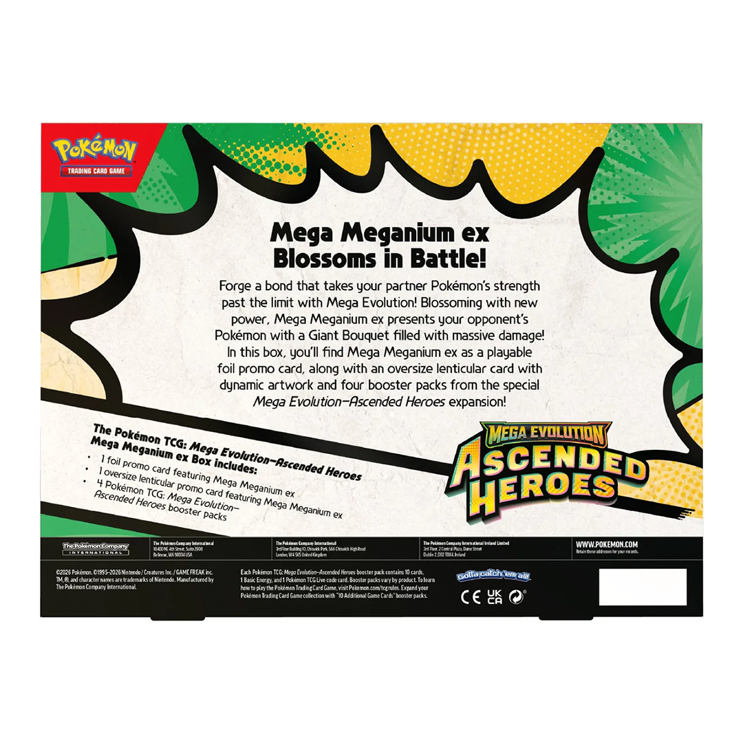 Pokémon TCG - Ascended Heroes - Mega Meganium ex Collection Box