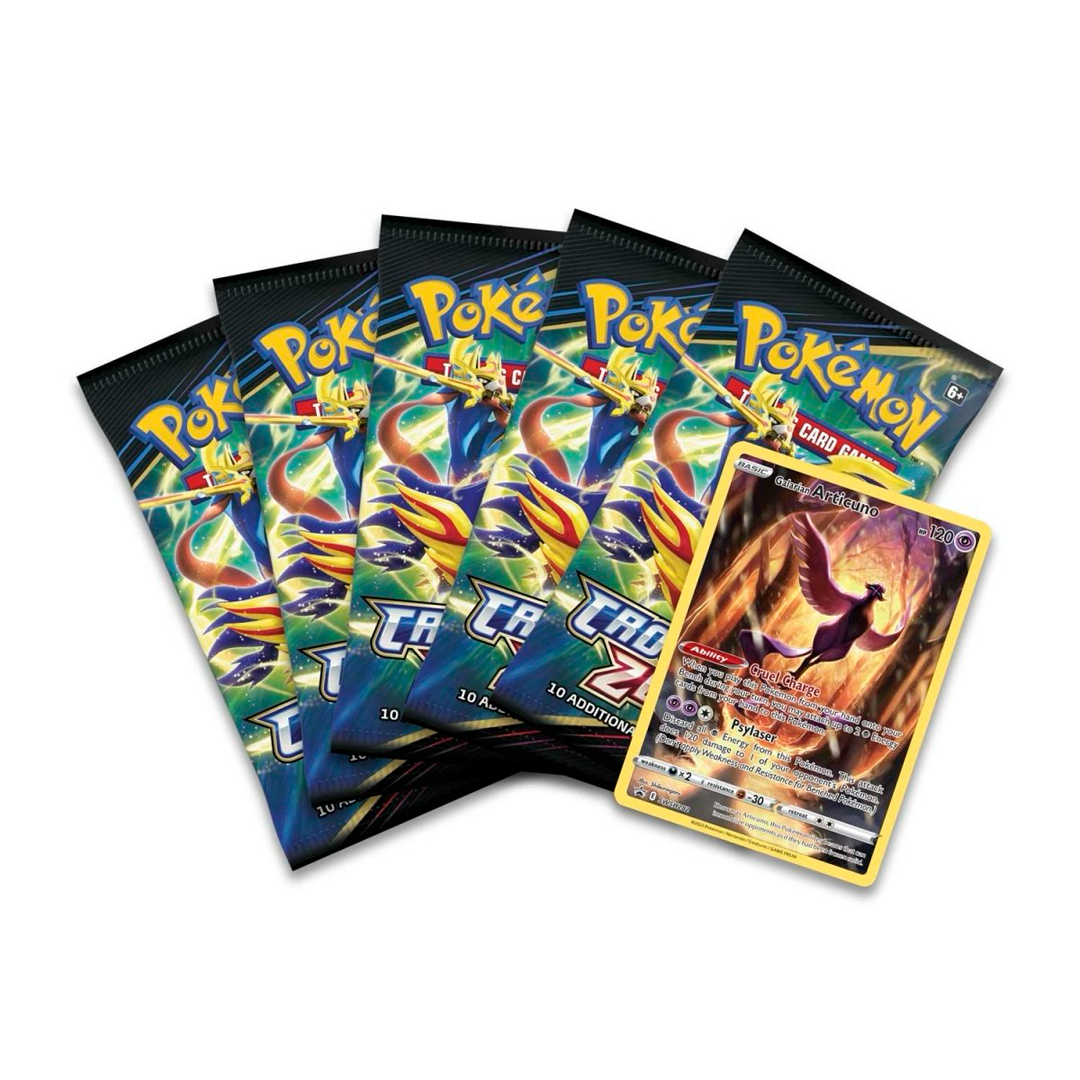 Pokémon TCG - Sword & Shield - Crown Zenith - Galarian Legendary Birds Tin Set