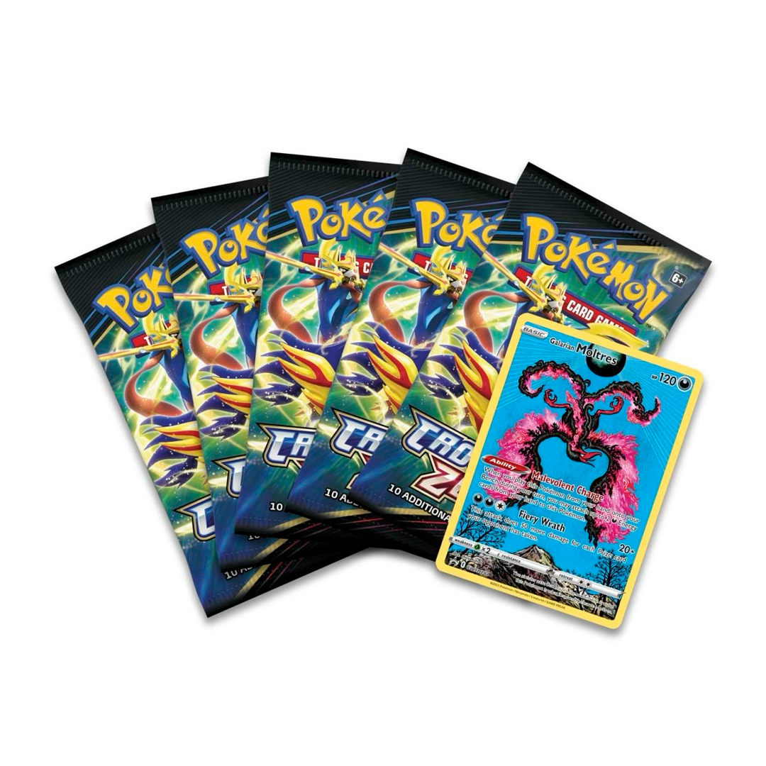 Pokémon TCG - Sword & Shield - Crown Zenith - Galarian Legendary Birds Tin Set