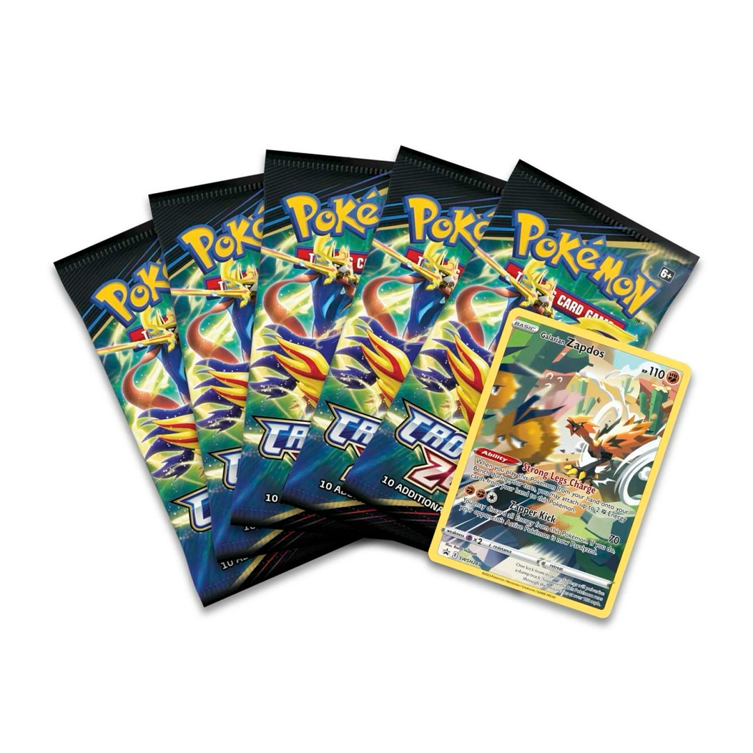 Pokémon TCG - Sword & Shield - Crown Zenith - Galarian Legendary Birds Tin Set