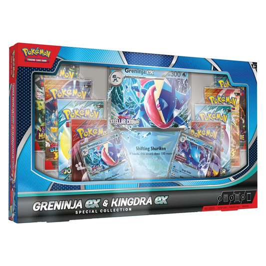 Pokémon TCG - Greninja ex & Kingdra ex - Special Collection Box