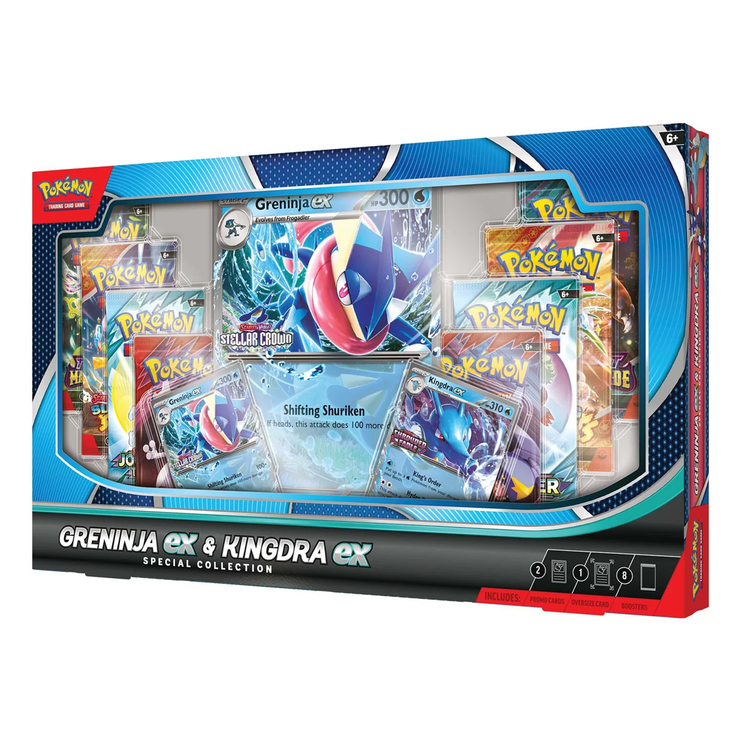Pokémon TCG - Greninja ex & Kingdra ex - Special Collection Box