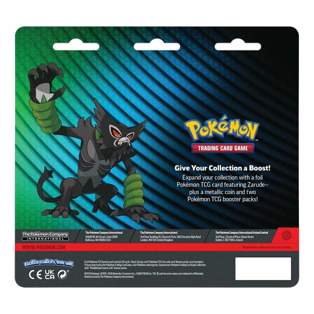 Pokemon TCG - Mega Evolution - 2 Pack Blister - Zarude