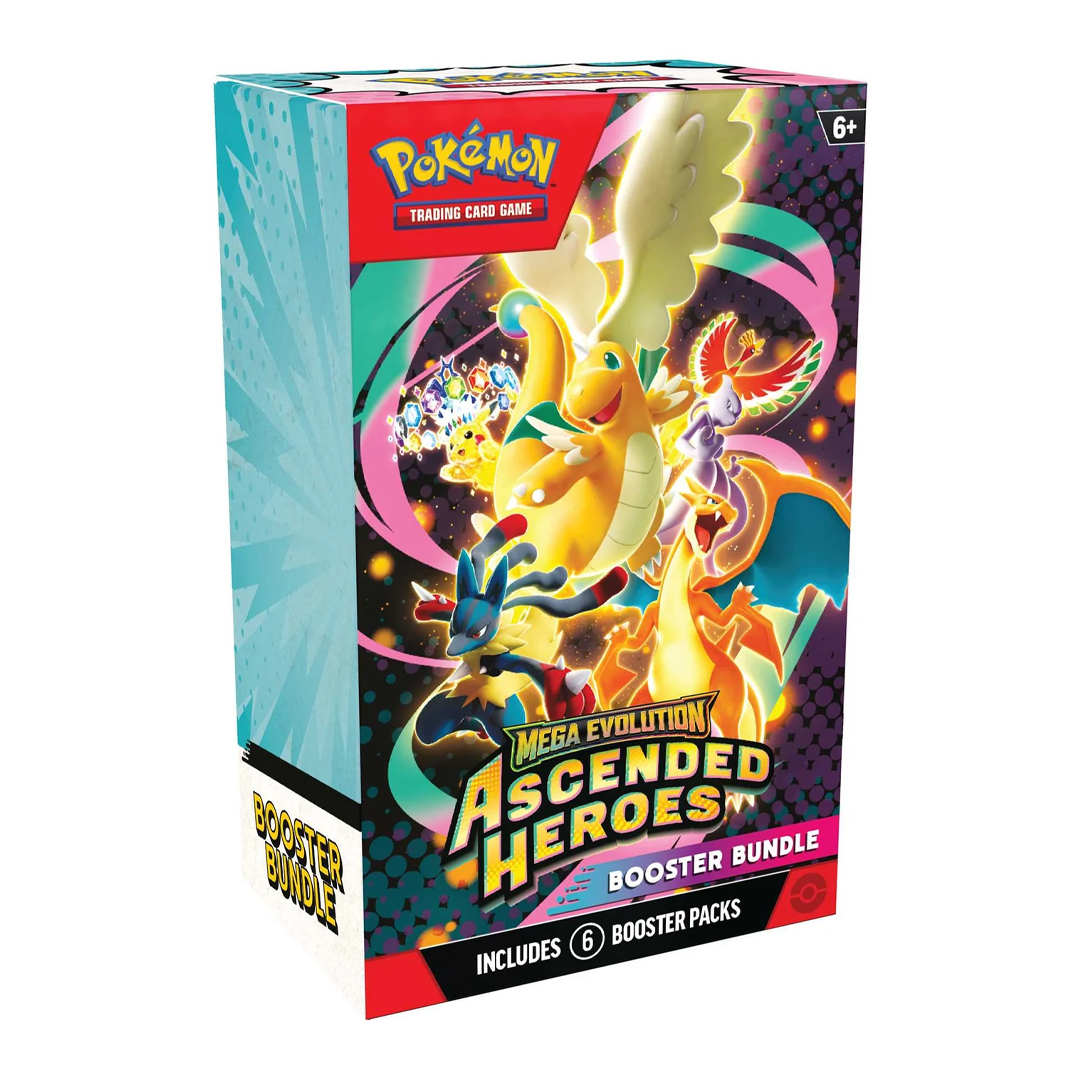 Pokemon TCG - Mega Evolution - Ascended Heroes - Booster Bundle
