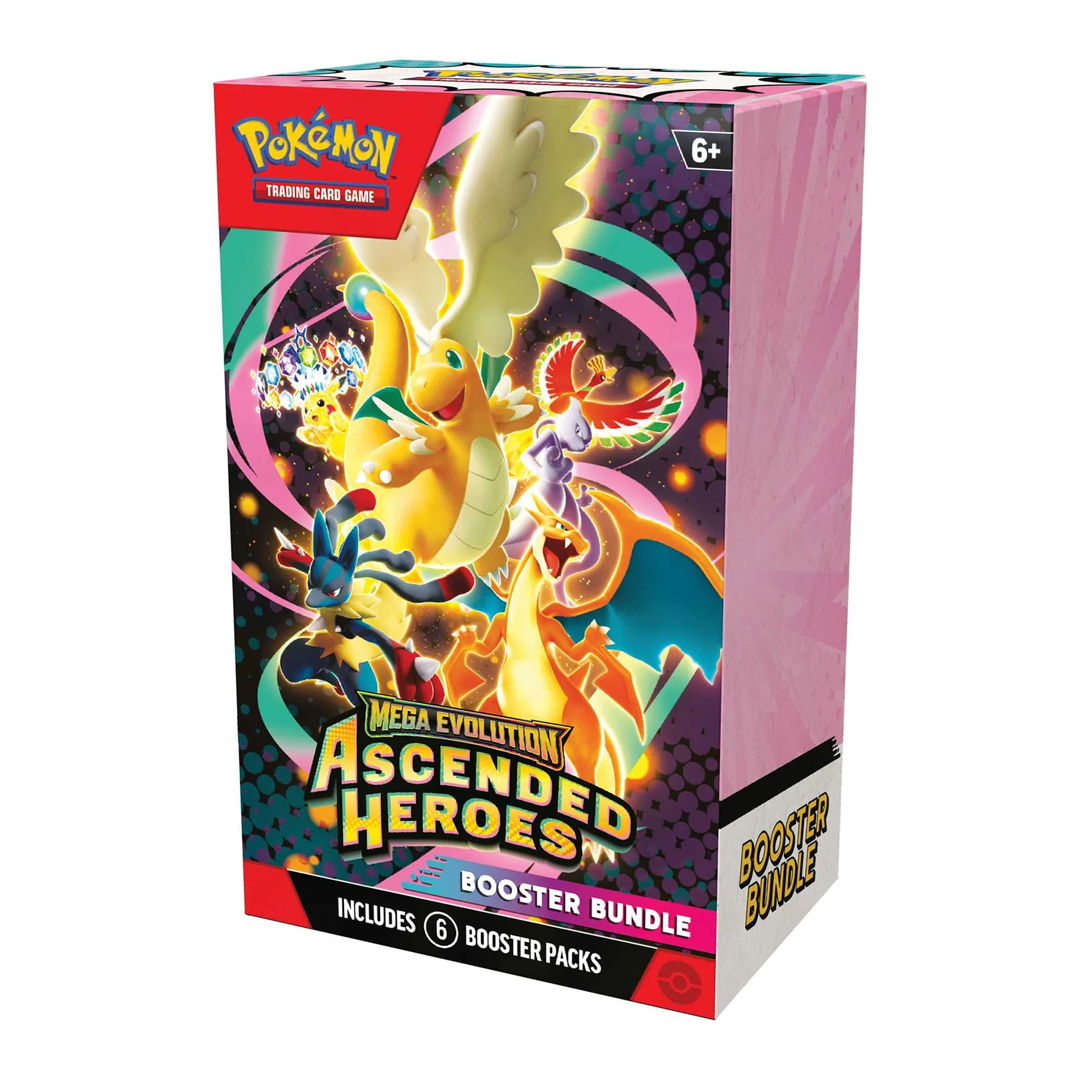 Pokemon TCG - Mega Evolution - Ascended Heroes - Booster Bundle