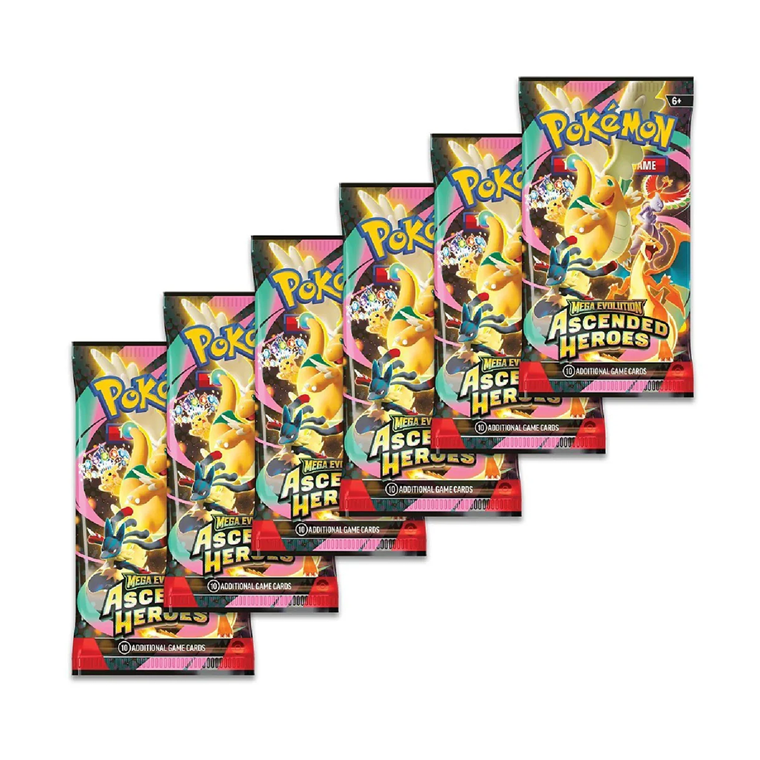 Pokemon TCG - Mega Evolution - Ascended Heroes - Booster Bundle