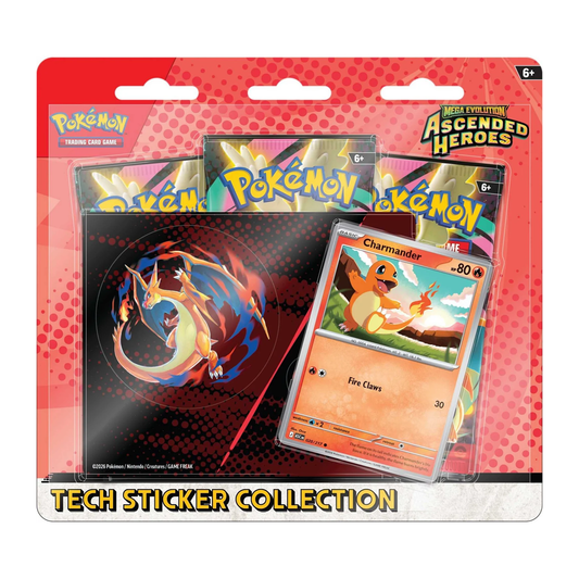 Pokémon TCG - Mega Evolution - Ascended Heroes - Tech Sticker Collection - Charmander