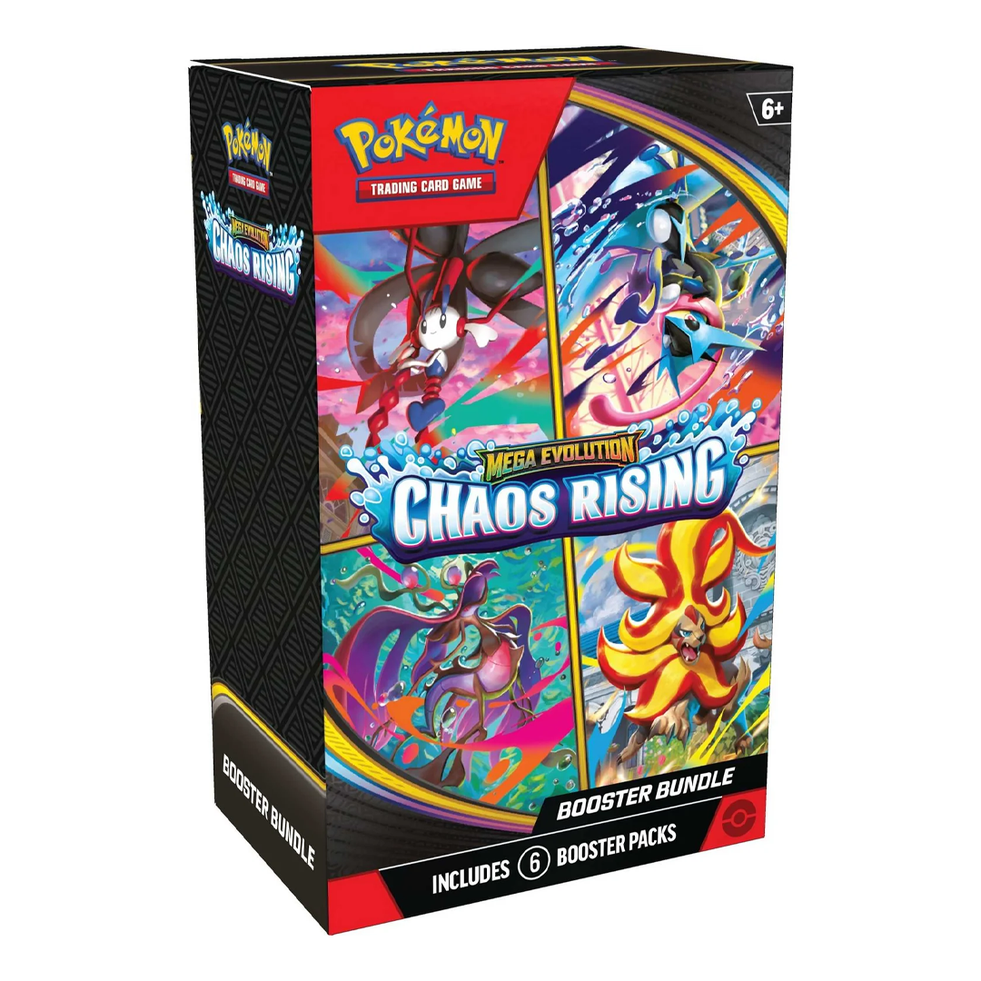 Pokemon TCG - Mega Evolution - Chaos Rising - Booster Bundle