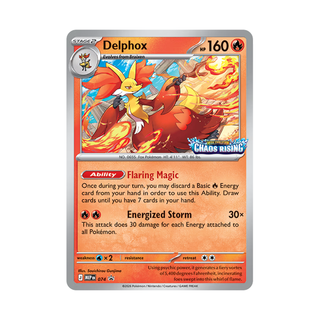 Pokémon TCG - Mega Evolution - Chaos Rising - Build & Battle Box