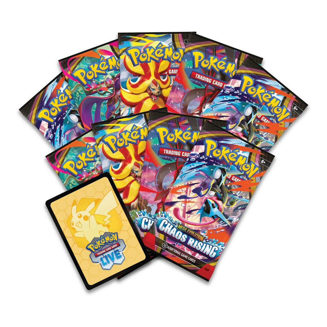 Pokemon TCG - Mega Evolution - Chaos Rising - Elite Trainer Box