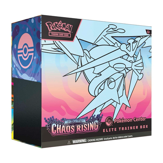Pokémon TCG - Mega Evolution - Chaos Rising - Pokémon Center - Elite Trainer Box