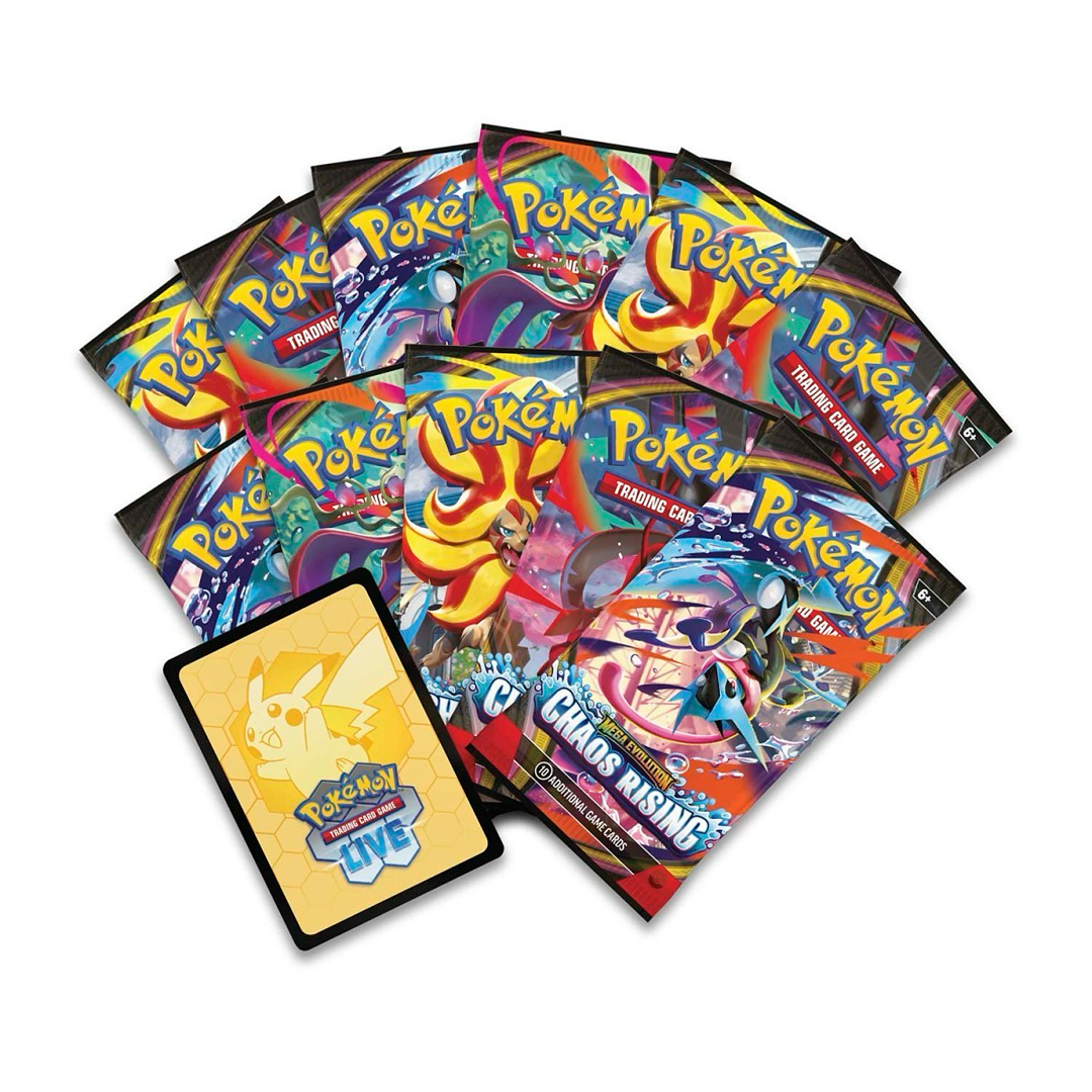 Pokémon TCG - Mega Evolution - Chaos Rising - Pokémon Center - Elite Trainer Box