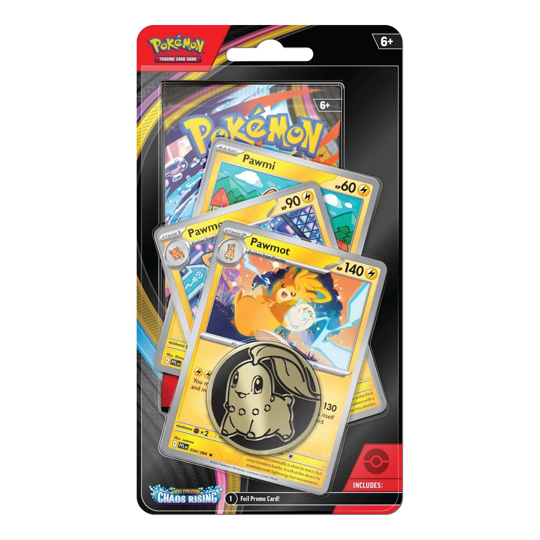 Pokemon TCG - Mega Evolution - Chaos Rising - Premium Checklane - Pawmot