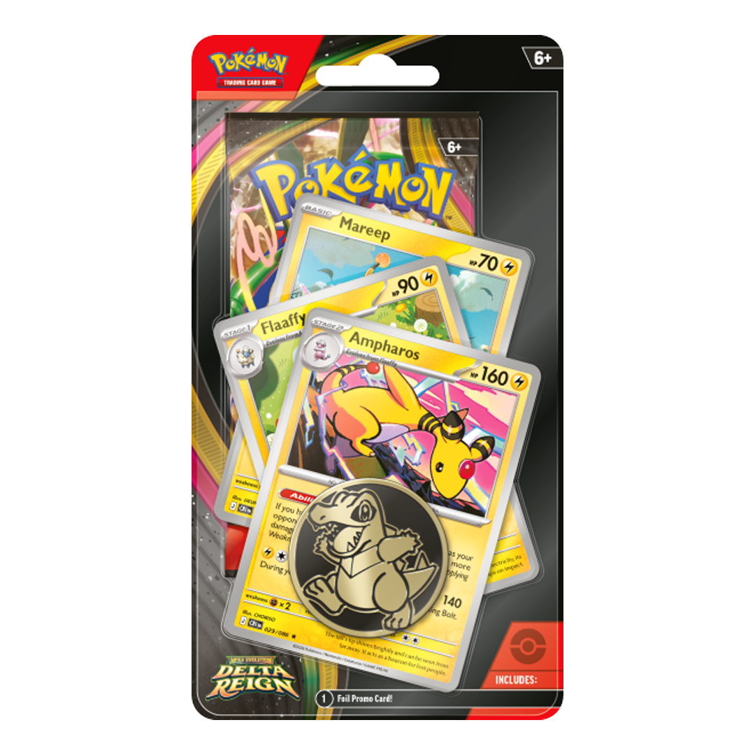 Pokemon TCG - Mega Evolution - Delta Reign - Premium Checklane - Ampharos