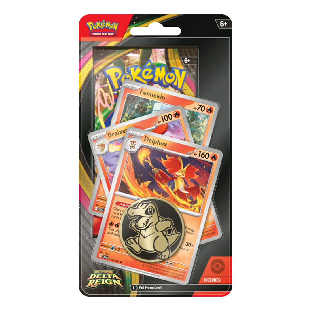 Pokemon TCG - Mega Evolution - Delta Reign - Premium Checklane - Delphox