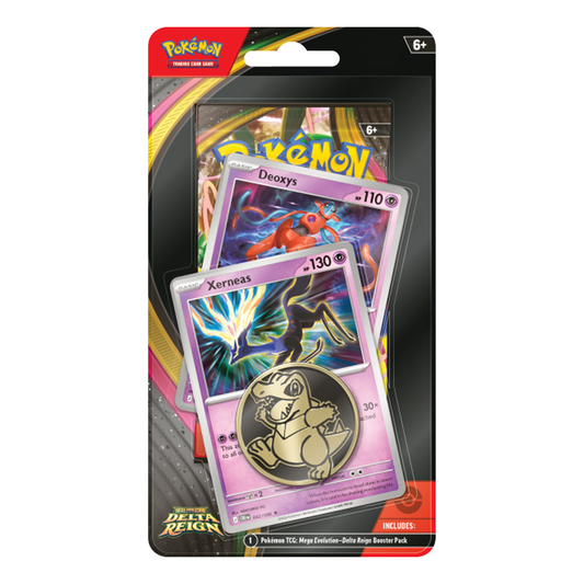 Pokemon TCG - Mega Evolution - Delta Reign - Premium Checklane - Xerneas