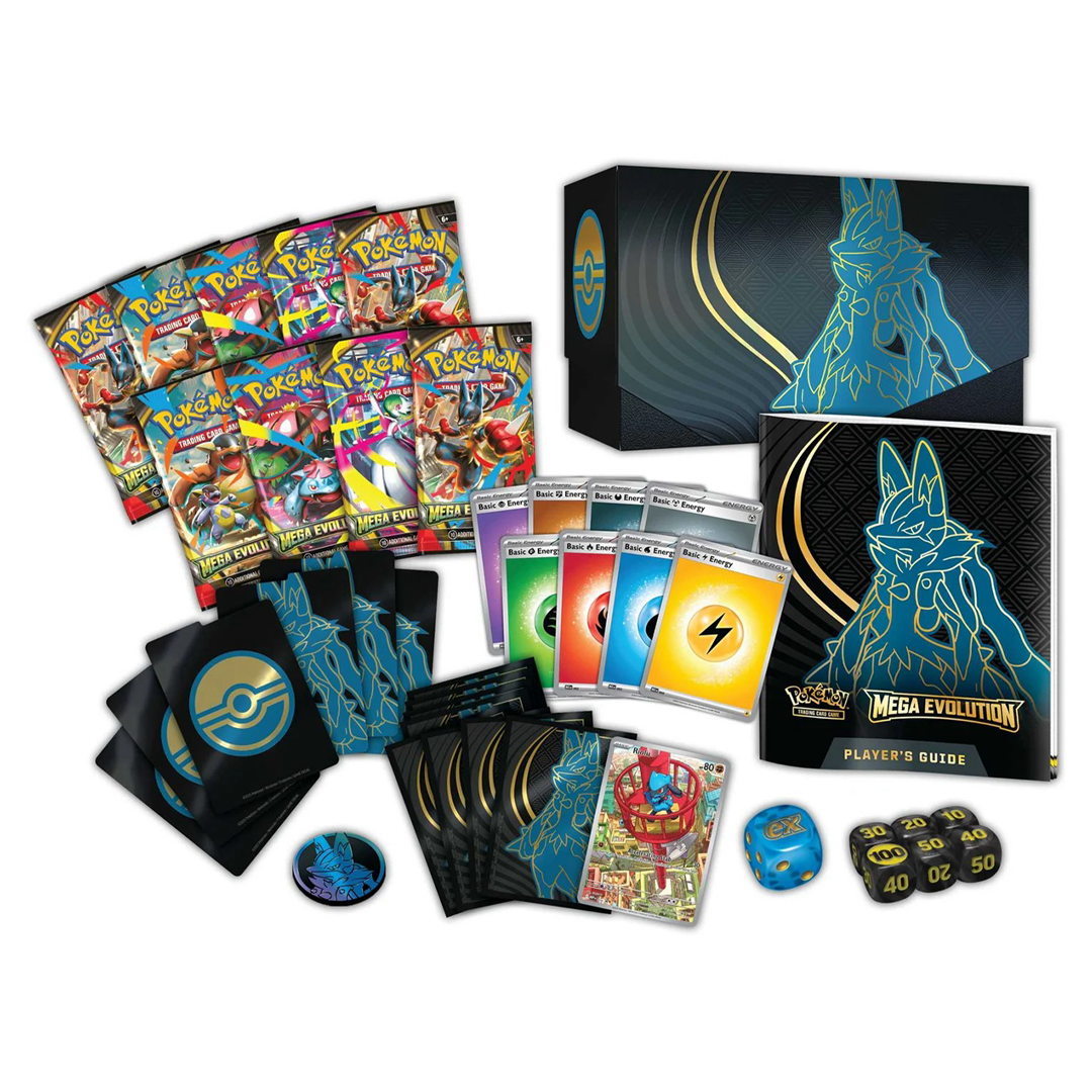 Pokémon TCG - Mega Evolution - Elite Trainer Box - Lucario