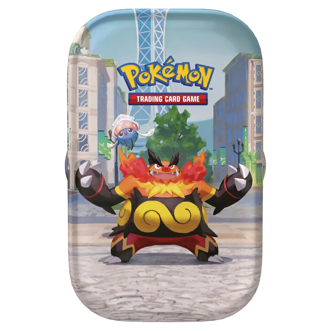 Pokémon TCG - Mega Evolution - Lumiose City - Mini Tin - Emboar & Inkay